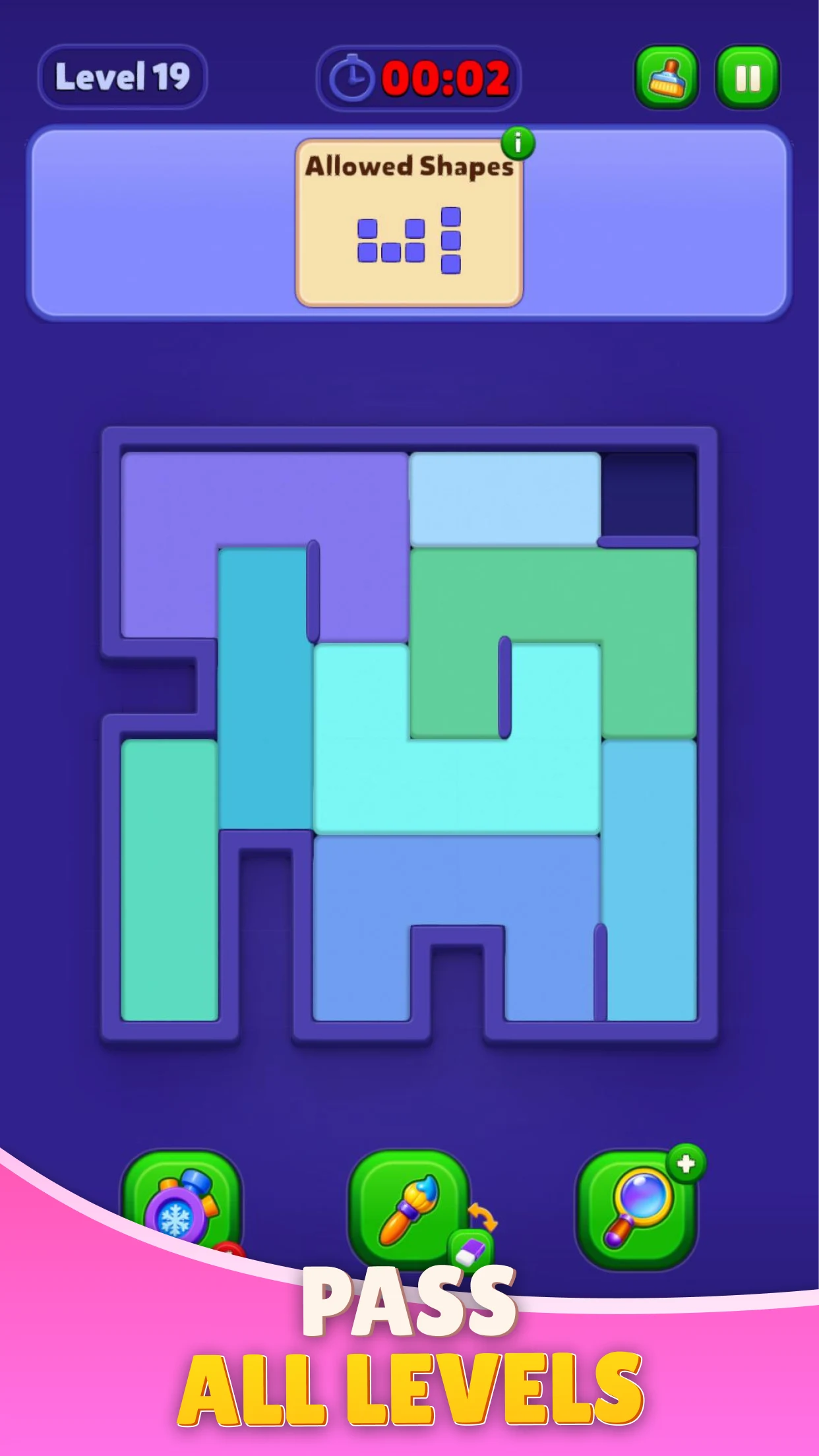 Shape Maze: Color Logic screenshot